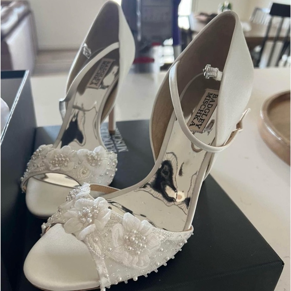 Badgley Mischka Bridal Heels